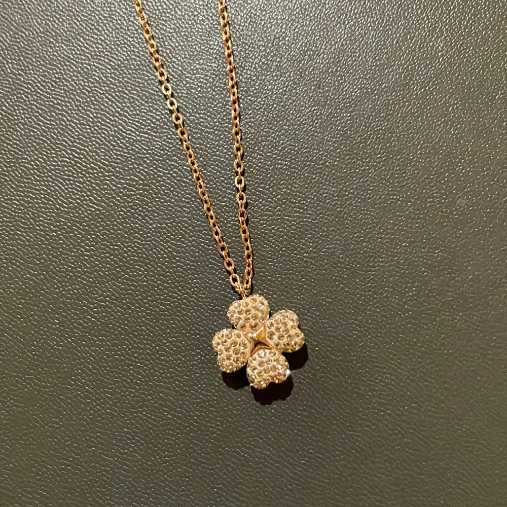 Swarovski Latisha Reversible Flower Pendant Necklace